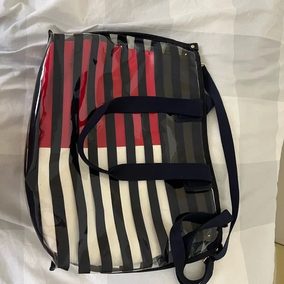 Tommy hilfiger canvas tote sale